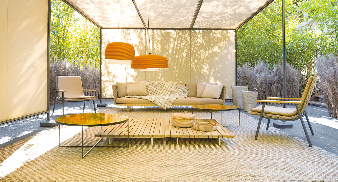 Resort flexible and modular structure - Paola Lenti - Outdoor